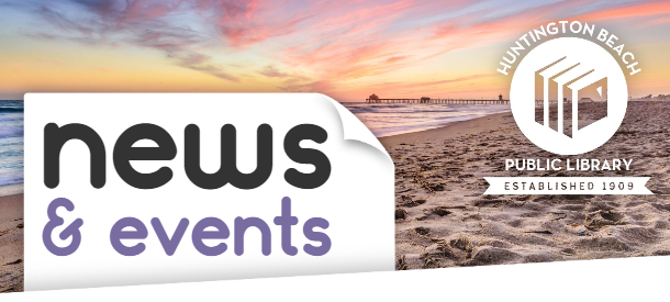 Surfers in Huntington Beach on a green and blue wave