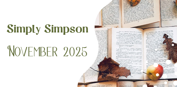 Open books with leaves and apples