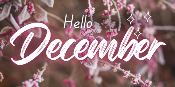 Laptop and Stack of Books Against Gray Bricks with Green Shape Containing Events This Week Text