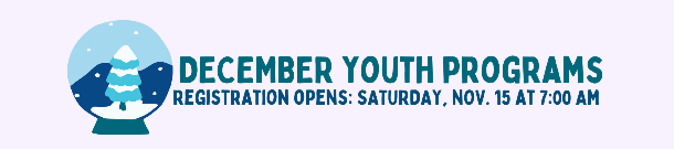 Paper Snowflakes on Blue Background with white waves and dots graphics