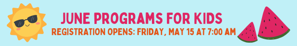 Summer the the library banner