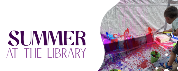 Summer the the library banner