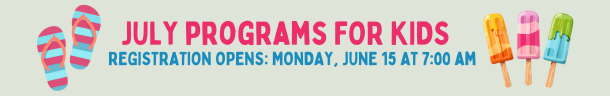 Summer the the library banner