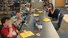 Spy School program at the Ailsa Craig library Spy School program at the Ailsa Craig library