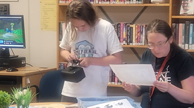 Break-in bag program at the Wardsville library Break-in bag program at the Wardsville library
