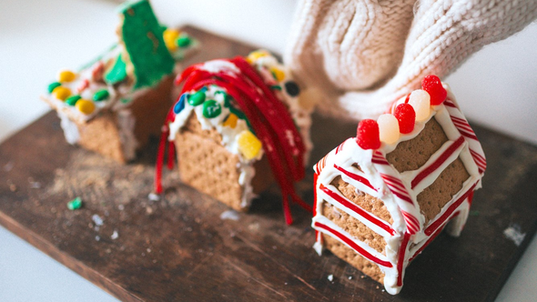Gingerbread houses