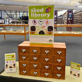 Seed Library at the Grant R. Brimhall Library.