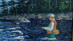 Impressionist painting by July artist Don Jalbert Impressionist painting by July artist Don Jalbert