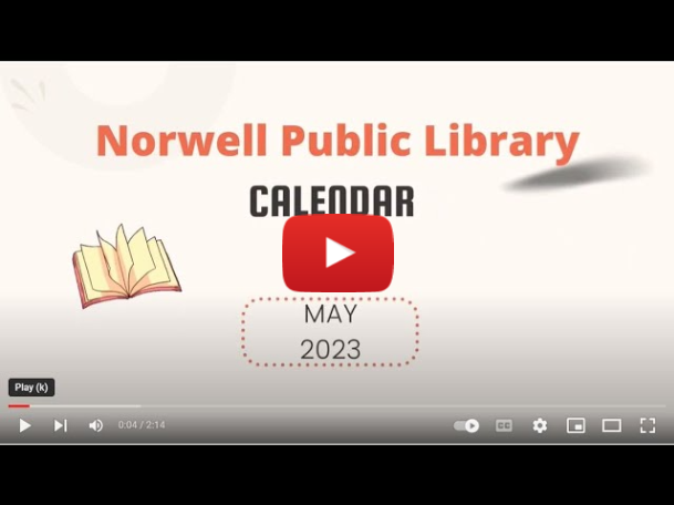 May 2023 Events -Norwell Public Library
