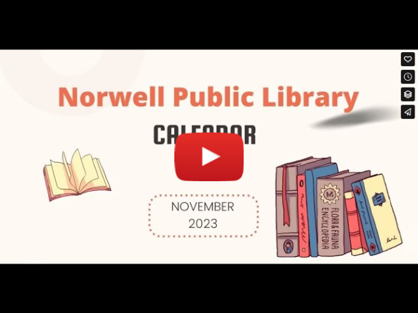 November 2023 events at the Norwell Public Library